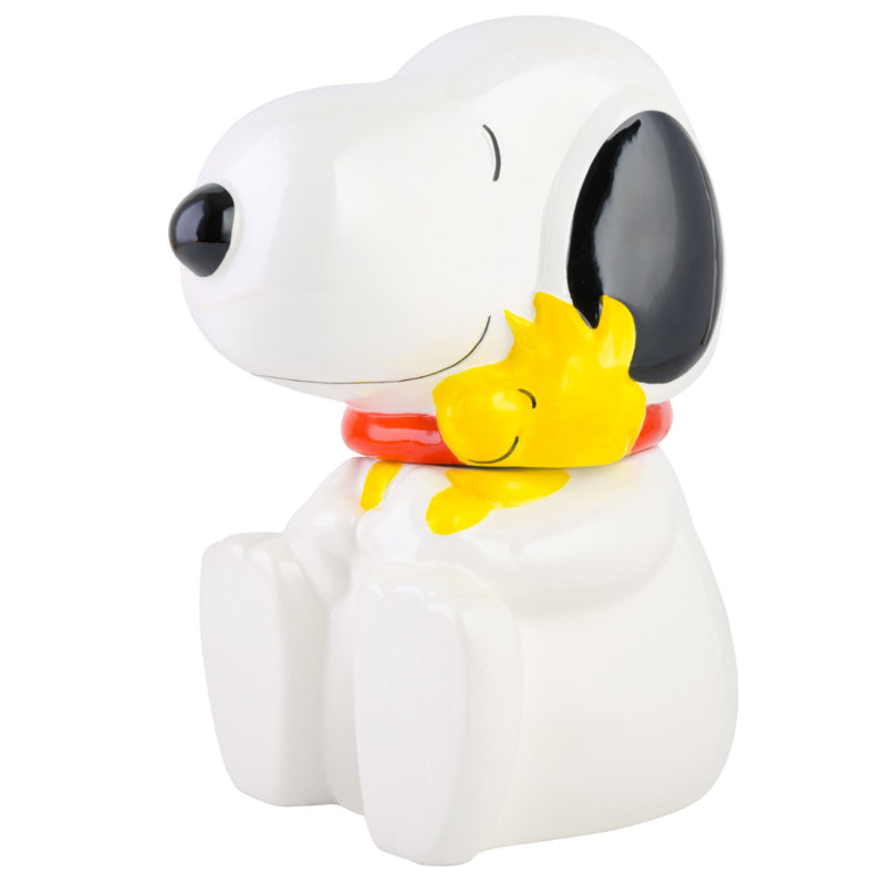スヌーピー クッキージャー　特大　置物　未使用 Peanuts Snoopy Cookie Jar & Reviews | Wayfair